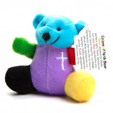 Rainbow Faith Plush Bear   